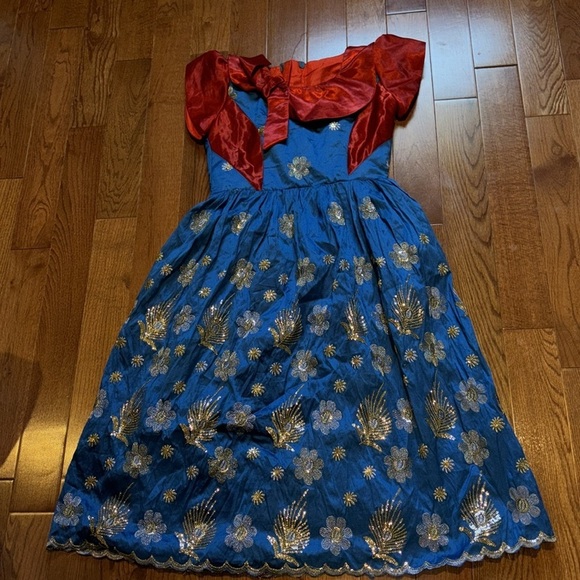 Beautiful organza African traditional dress  Sz XS - Picture 4 of 12